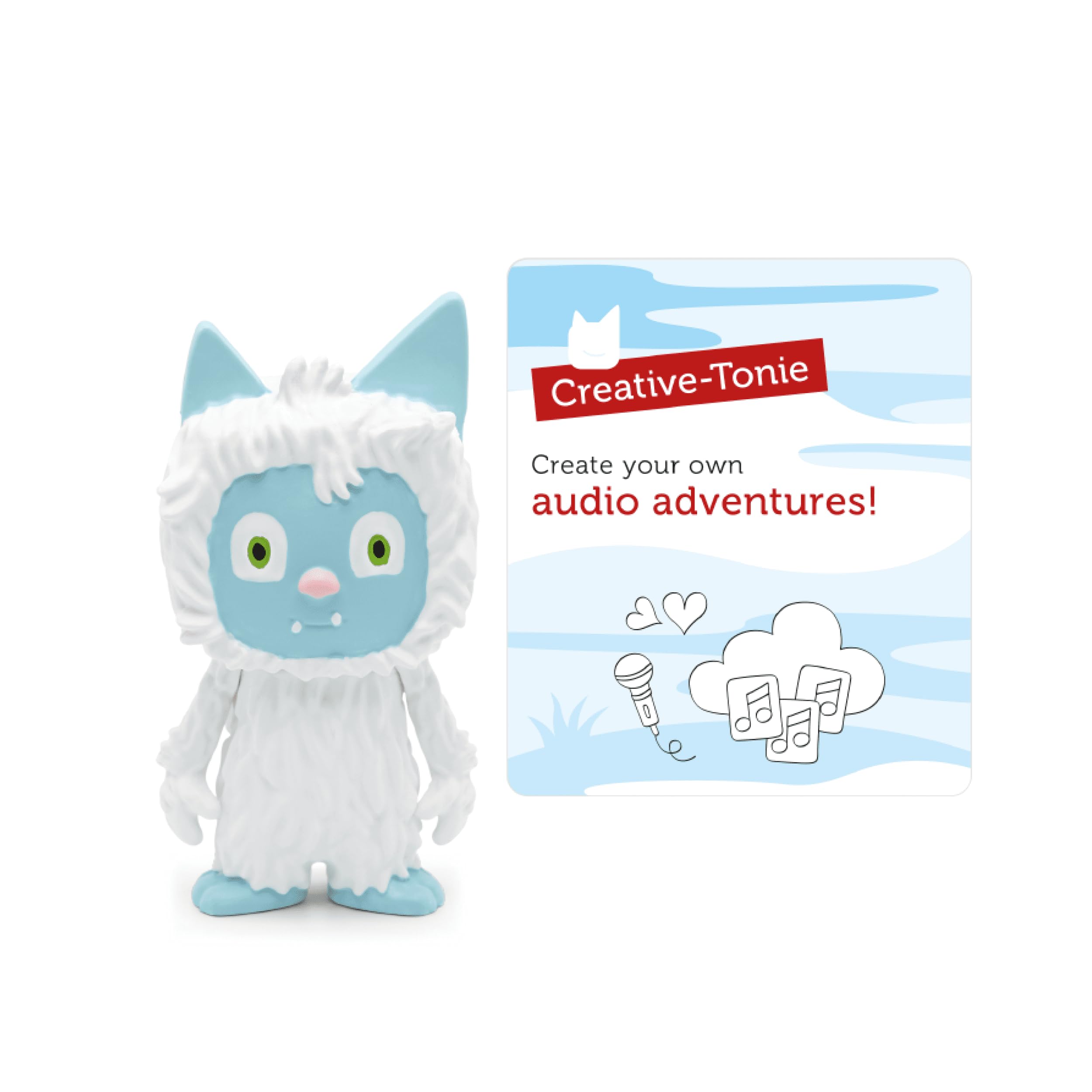 Amazon.com: Tonies Yeti Creative Audio Character - Record and