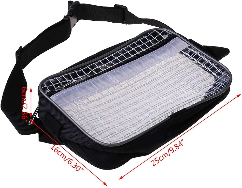 Anti-Static Cleanroom Clear Tool Bag Full Cover Pvc For Engineer Waist Bag Fanny