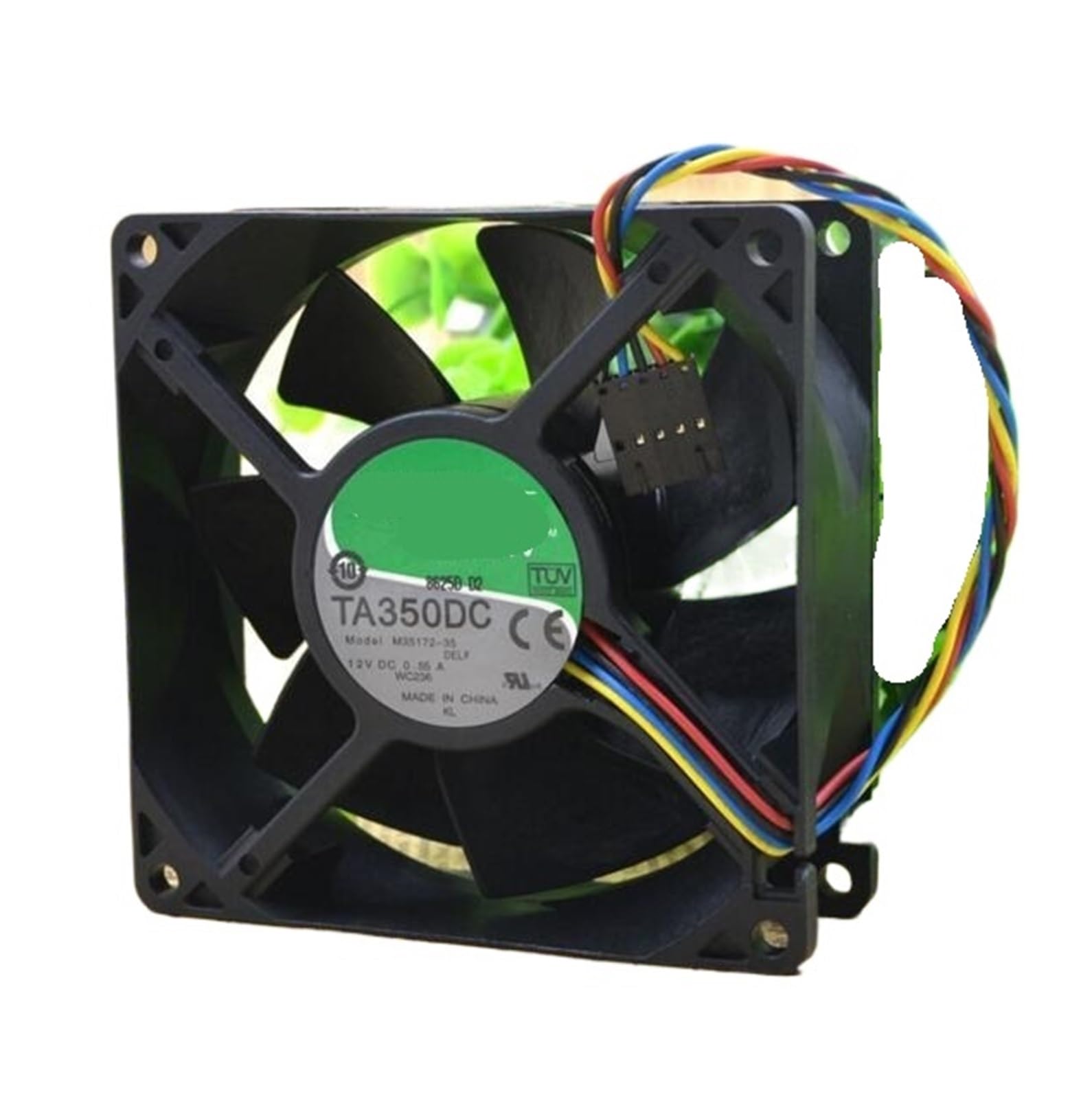 KWQNPHTRN TA350DC M35172-35 90 * 90 * 32 12V 0.55A 4 Wire Fan