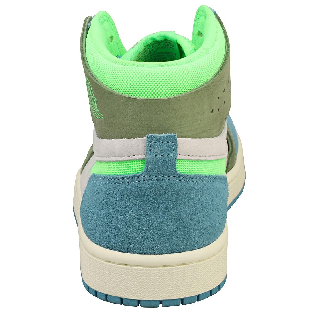 Nike Zapatos Air Jordan 1 Mid Zoom CMFT 2 Cerulean/OilGreen
