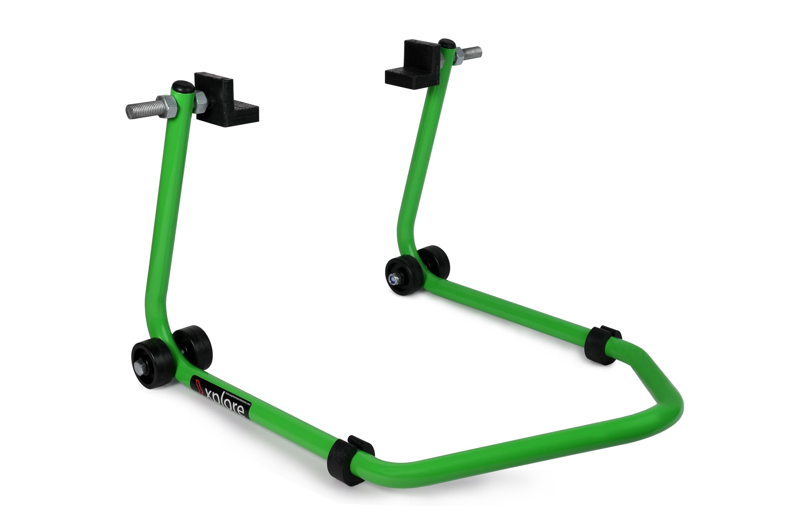 Sponsored Ad - single frame high quality universal Paddock Stand with swingarm L supports for all Bikes upto 300kg weight (lifetime spare parts replacement availability & 5 years frame warranty) (GREEN)