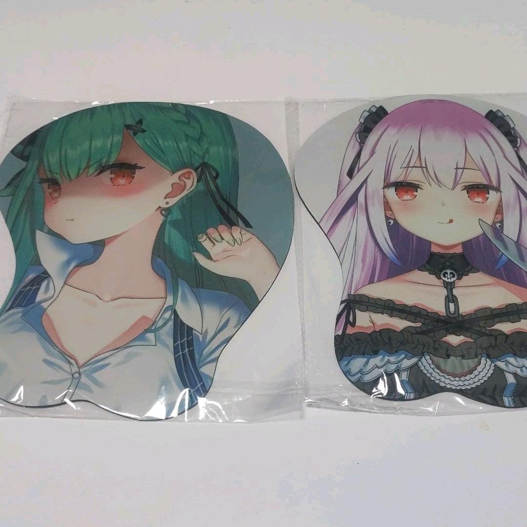 Amazon.co.jp: C99 潤羽るしあ 紙切ればさみ おっぱいマウスパッド : パソコン・周辺機器