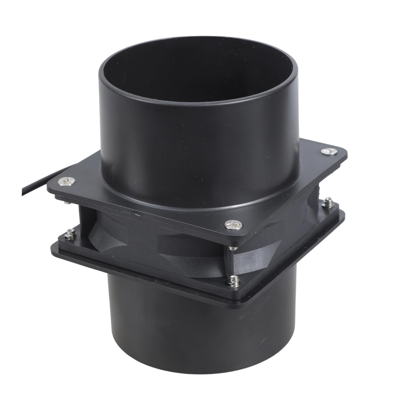 XAGMODSHN 75mm Inline Duct Blower with 3 Speed Control High Pressure Ventilation Suitable for Greenhouse Bathroom Double Duct Centrifugal Ventilation Systemsol