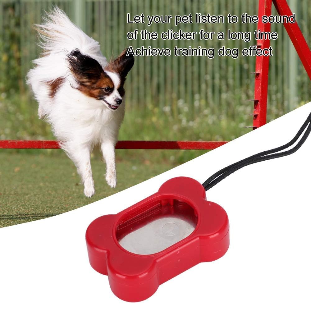 5PCS Dog Training Clicker, Three Gears Compact Box Training Clickers Pet Training Clicker for Cats Puppy Birds Horses