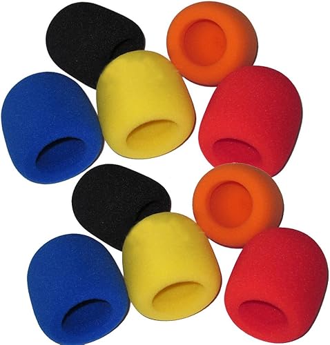 Support trade  Farbe Handheld BA hne Mikrofon Windschutz Schaum Mic Abdeckung Karaoke Foam