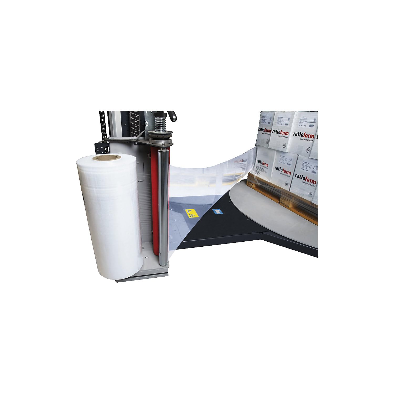 ratioform | Film étirable pour machines | largeur 500 mm | L 2030 m | épaisseur matériau 17 µm | transparent