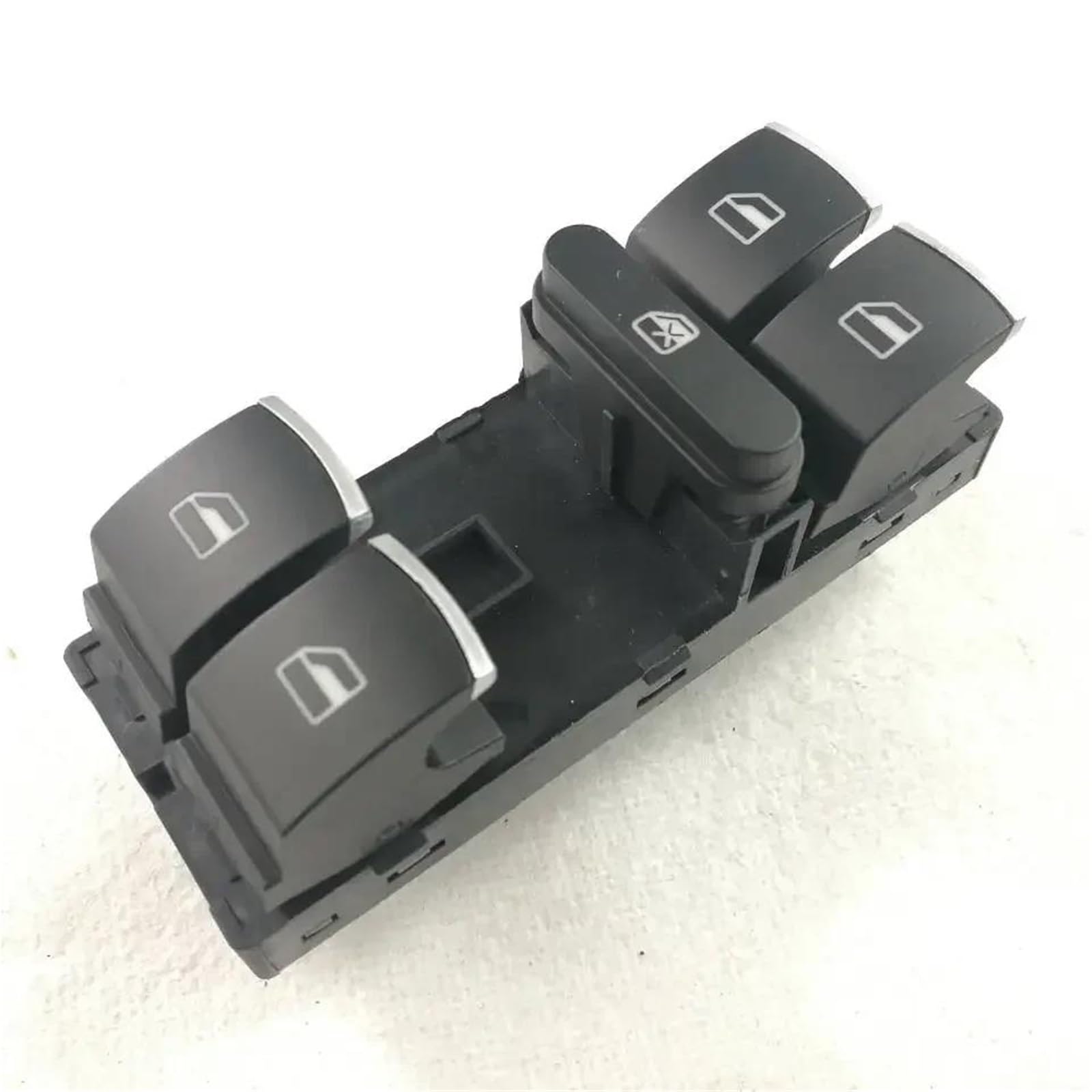 Bouton-poussoir Lève-vitre Interrupteur Phare Chromé + Fenêtre Électrique Pour Master Pour VW Pour Golf 5 6 Mk5 Pour Jetta Pour Assat B6 Pour Touran(6PCS auto function)
