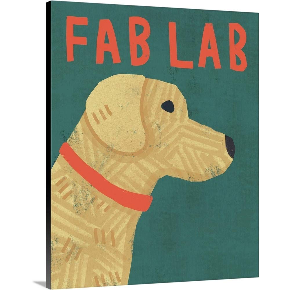 GREATBIGCANVASFab Lab Canvas Wall Art Print, Home Decor Artwork, 16"x20"