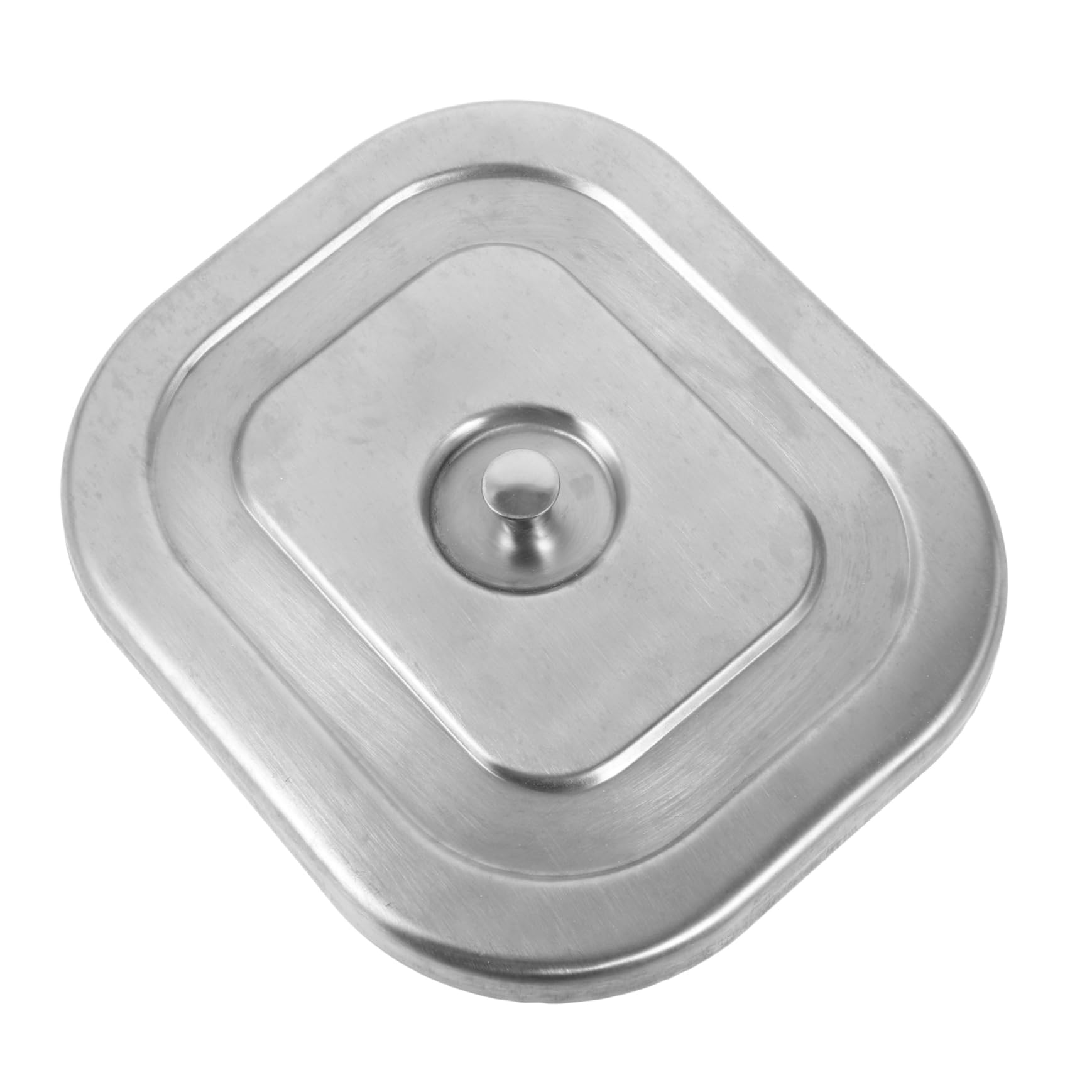 OFFSCH Rectangular Trash Can Lid for Kitchen Bathroom Design Cover Space Saving for Cleanliness Organization for Countertops