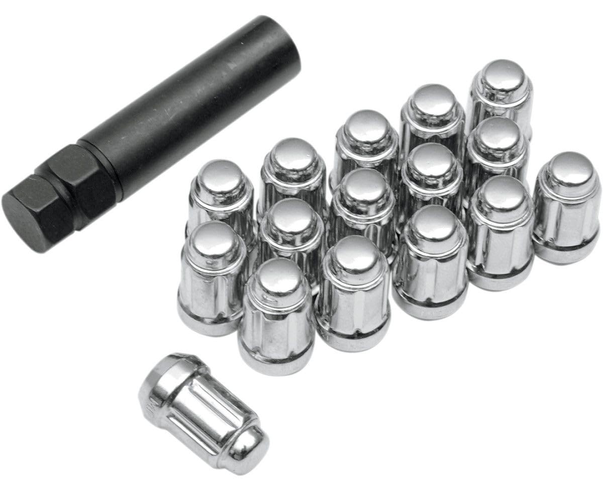 4 écrous D’essieu M20 En Acier Zingué — Pour Quad, Dirt Bike, ATV (compatible Taotao, Coolster, Ice Bear…)
