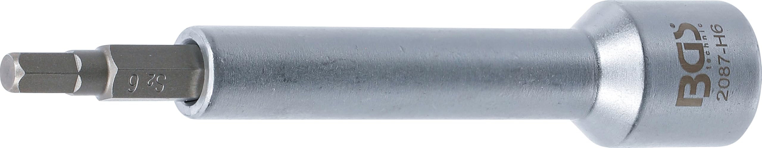Bgs Multicoloured 2087-H6 | Bit Socket | 12,5 Mm (1/2") Drive | Internal Hexagon 6 Mm