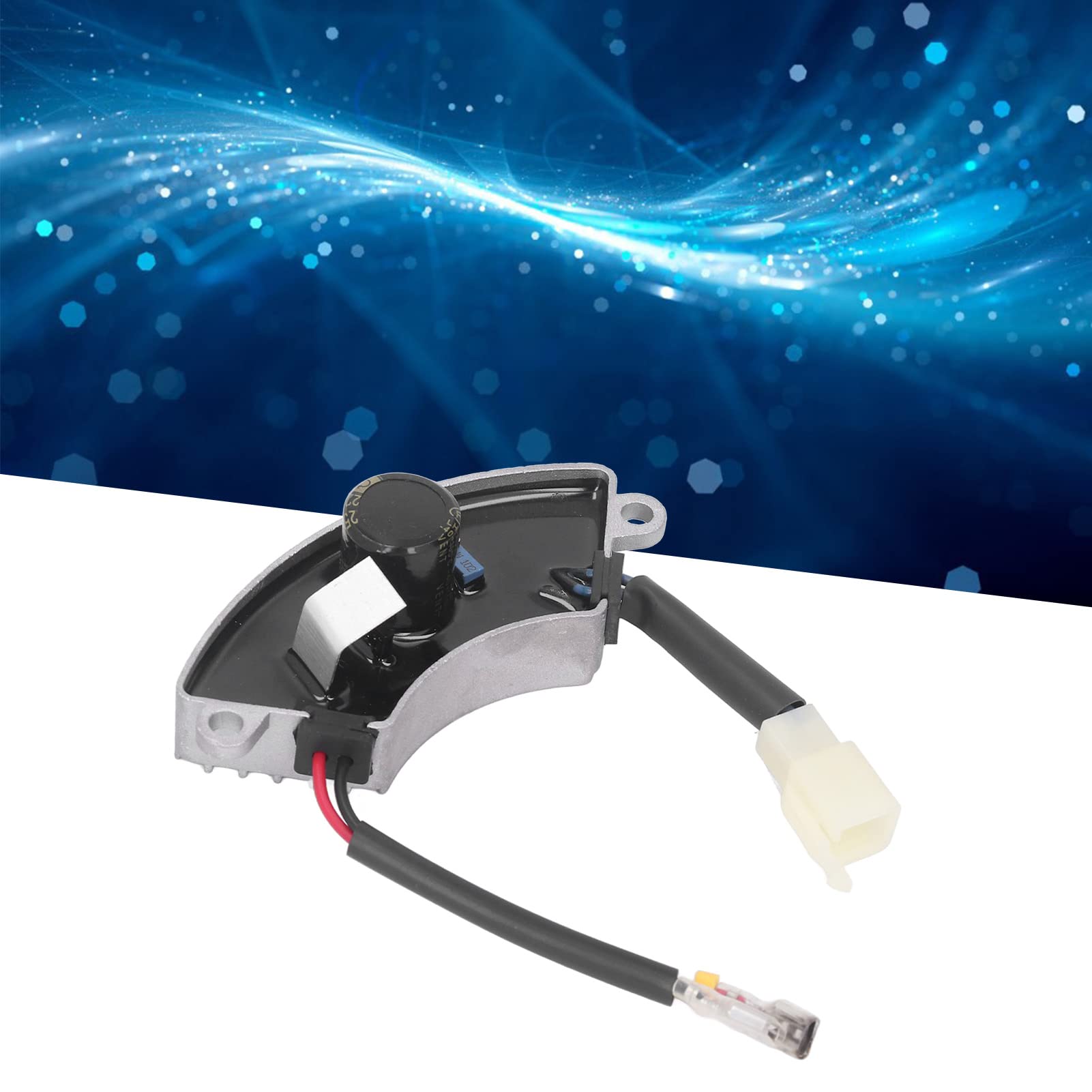 Buachois Raddrizzatore Regolatore di Tensione Automatico,250V 220UF AVR per Gruppo Elettrogeno a Benzina Monofase 2-3KW Gruppo Elettrogeno Diesel