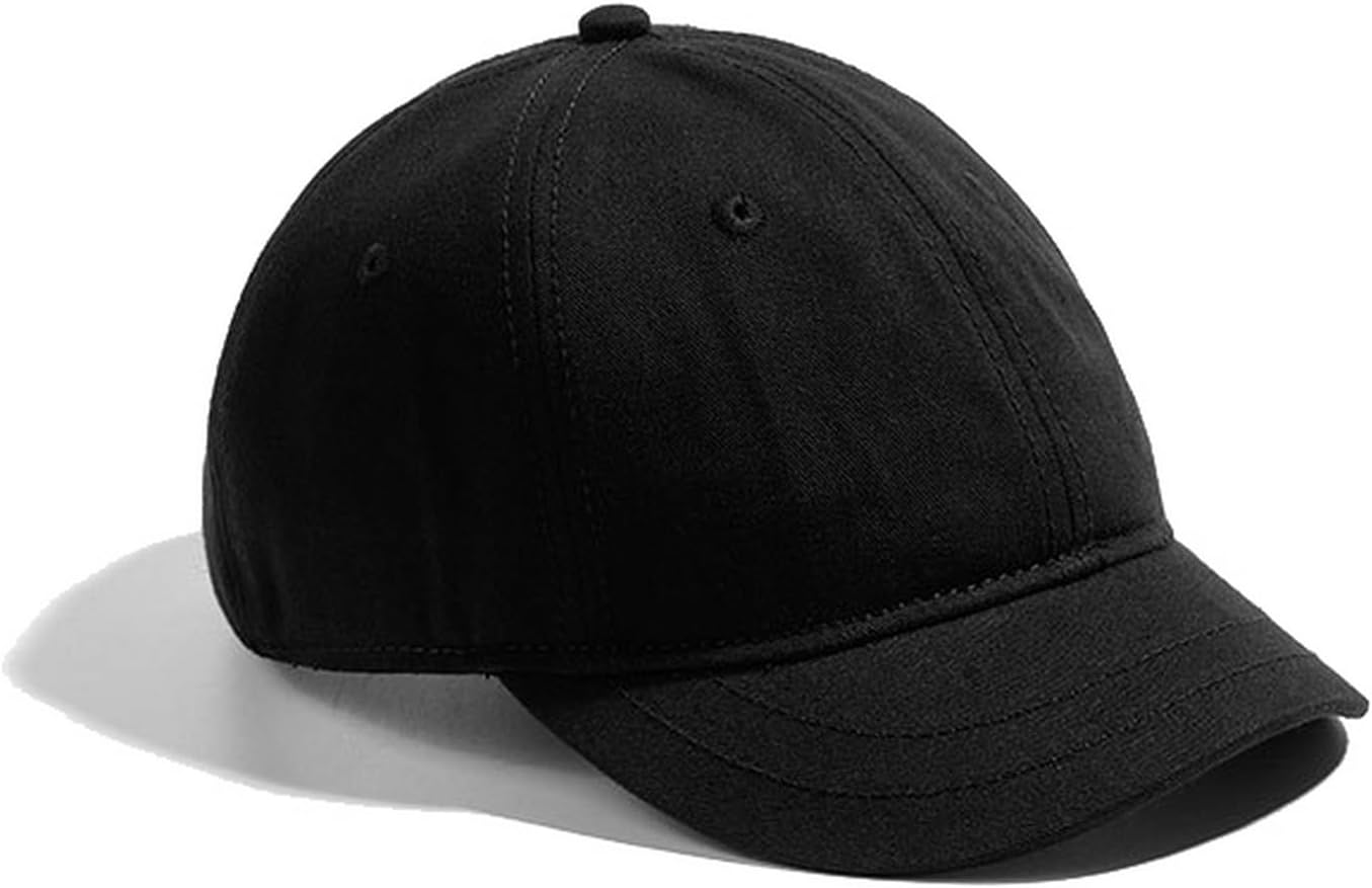 Adjustable Mens and Womens Sun Hat Short Brim Baseball Cap