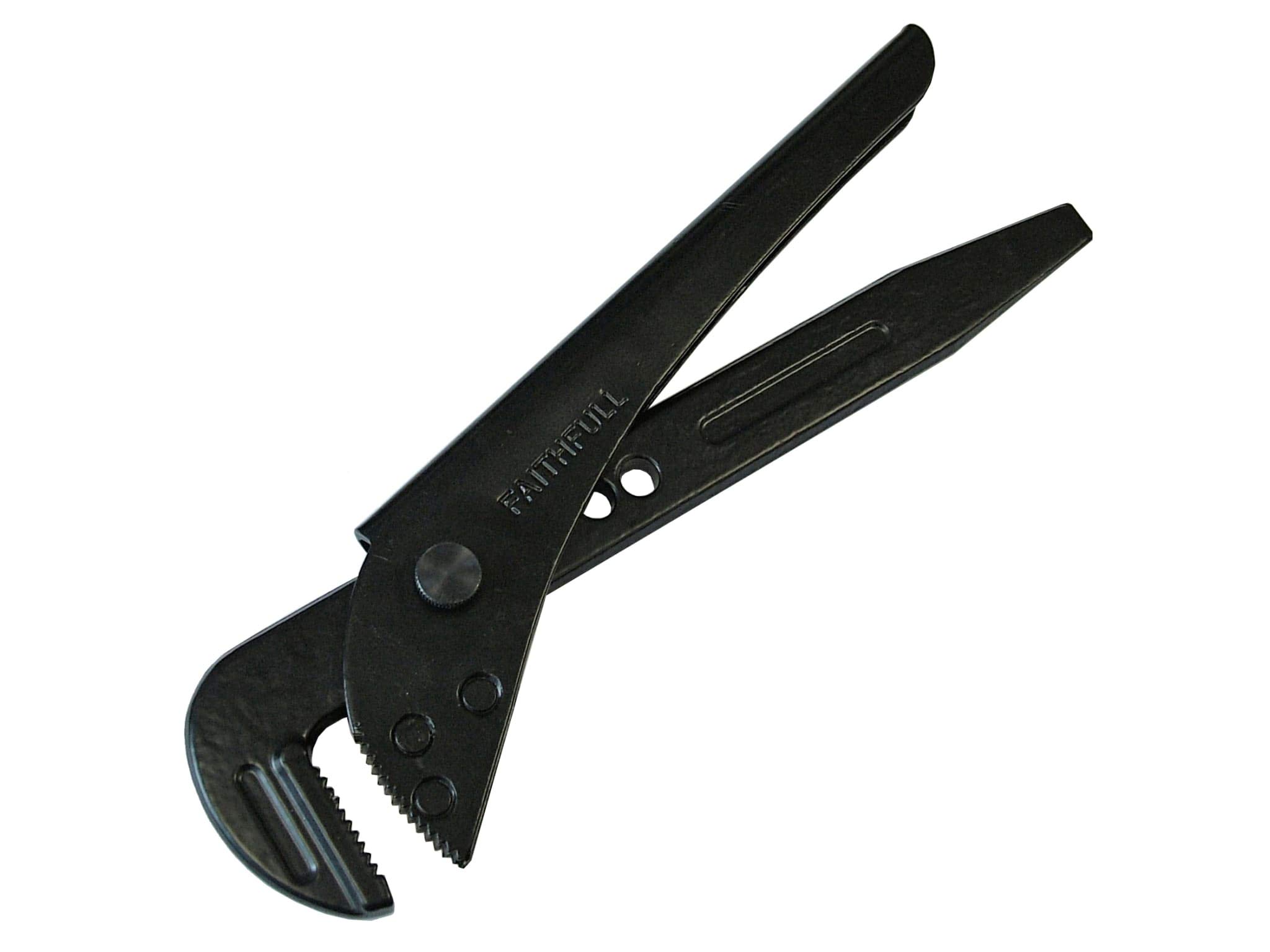 Faithfull PWLA12 Lever Action Pipe Wrench 12-inch 60mm Cap
