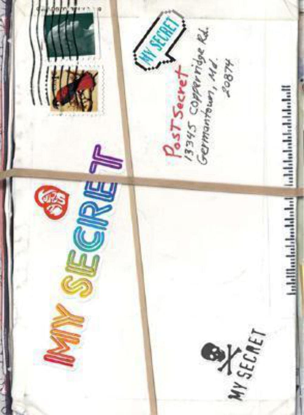 My Secret A PostSecret Book Warren, Frank 9780061196683