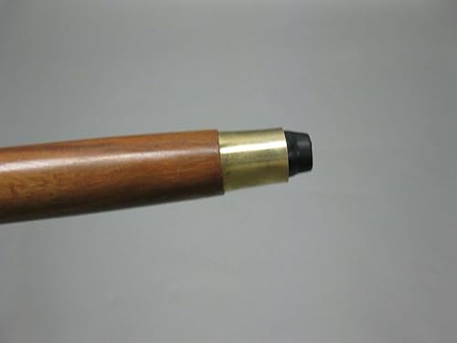 Miniatura 6 de Bastón de madera vintage de latón antiguo con perilla mango de latón marrón hecho a mano bastón