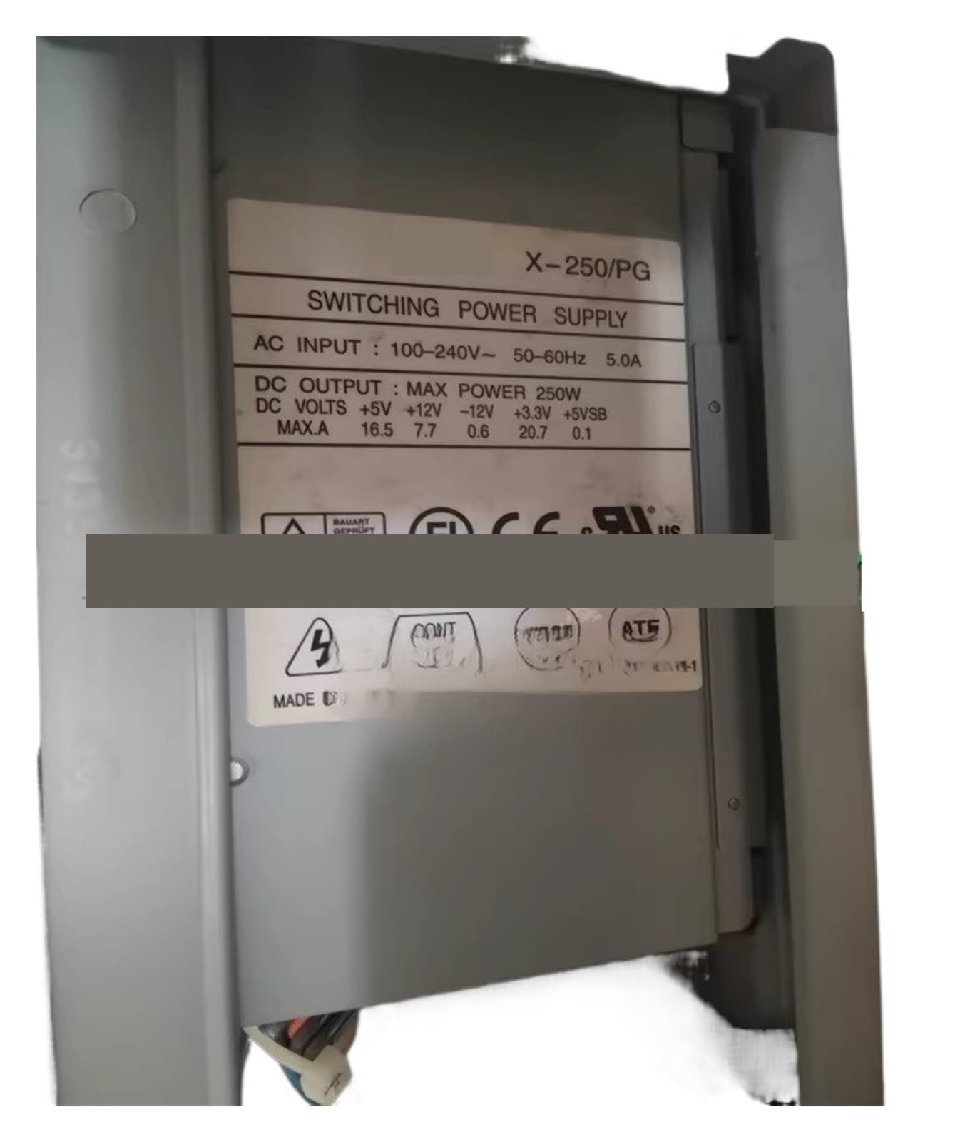 EGTDSFGJA For 370-4872-01 B150 Blade150 Power Supply, X-250/PG