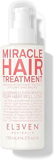 ELEVEN AUSTRALIA Miracle Leave-In Hair Treatment | Heat Protection & Detangler, Lightweight, Repairs Dryness, Conditions & Adds Volume, Curly & Straight Hair Care Products