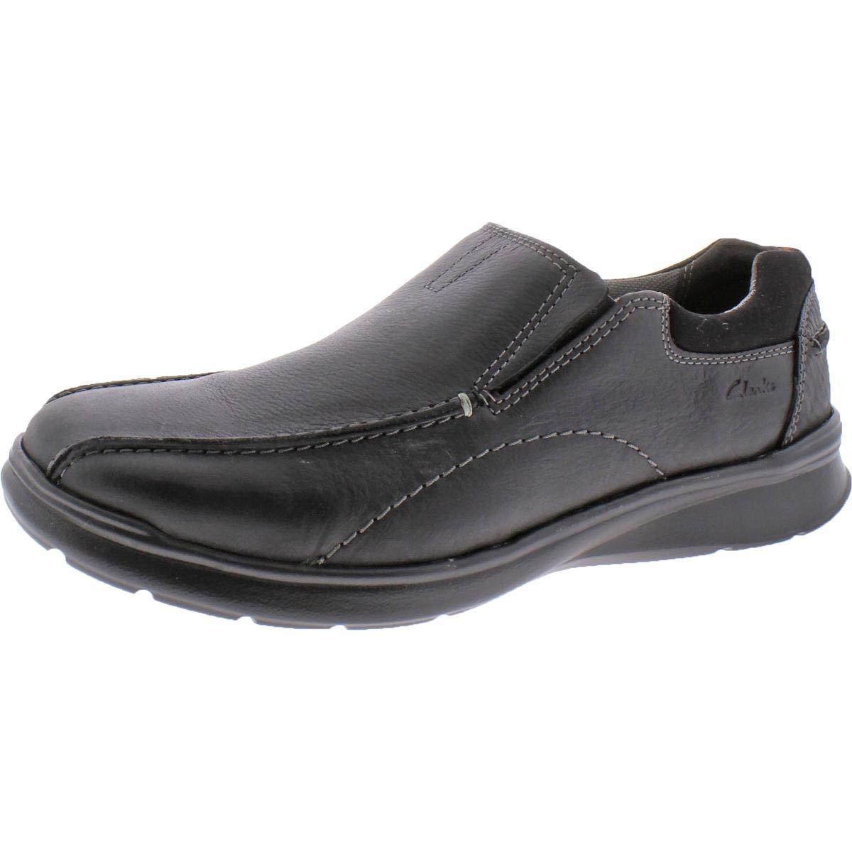 Clarks Cotrell , Mens Derby, Black Oily Lea, Black, 12 UK