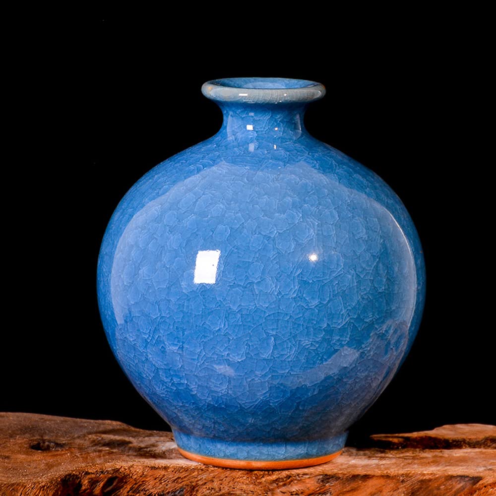 asdchZen Jingdezhen Ceramics, Borneol Cracks, Chinoiserie, Ceramic Vases, Living Room, Tv Cabinets, Craft Furnishings,K