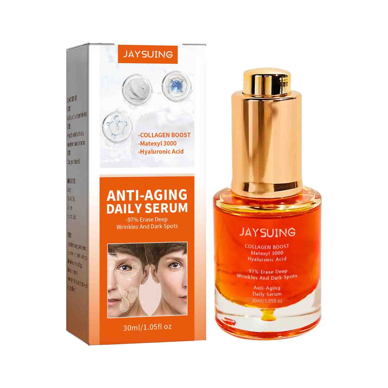 Youthcode Advanced Collagen Boost Anti Aging Serum, Anti Aging Serum for Face,30ml Dark Spot Corrector Oil Face Serum, Anti-aging Serum-for Dark Spots, Fine Lines and Wrinkles (yellow)