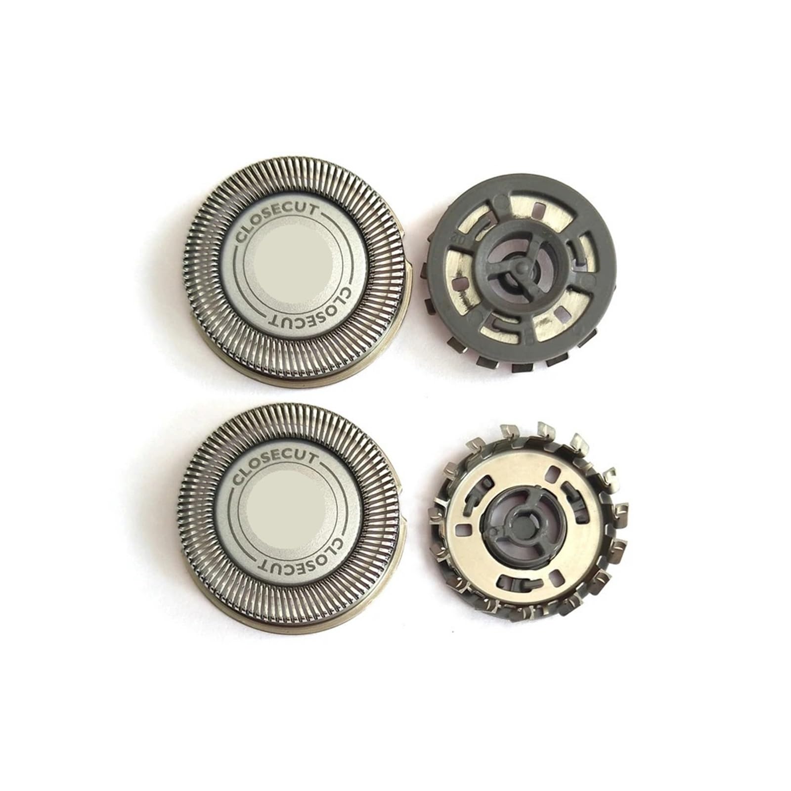Lot de 4 têtes en maille pour rasoir Philips HQ40, HQ36, HQ46, HQ42, HQ32, HQ41, HQ30, HQ33, PQ202 et PQ206