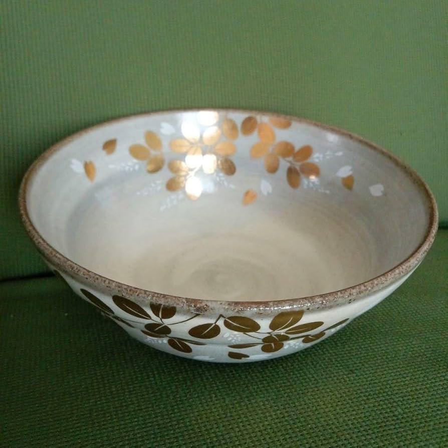 Amazon | たち吉 盛鉢 どんぶり 器 金ふち 桜 花柄 | ノー