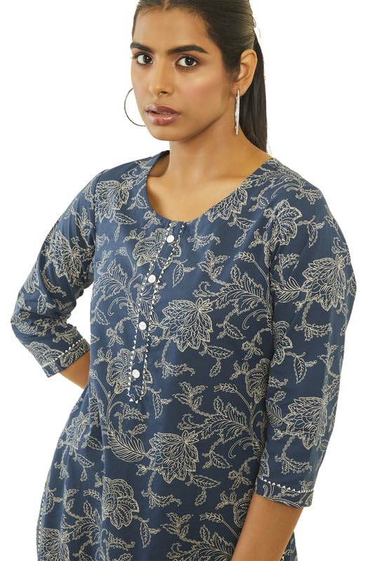Image of Soch Women's Cotton Regular Fit Regular Kurtas
