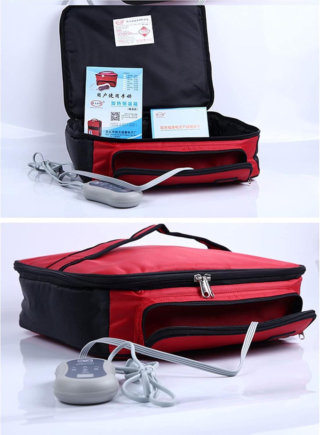 Paquete De Calentamiento De Líquido para Diálisis Abdominal Bolsa De Temperatura Constante para Líquido De Diálisis Peritoneal para El Hogar Incubadora De Automóvil para El Hoga, Red