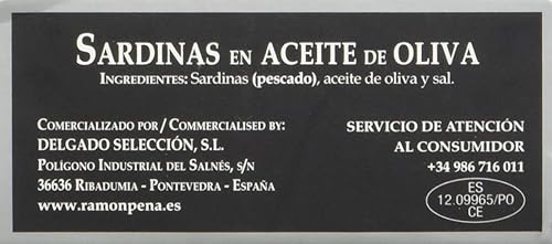 Miniatura 3 de Ramon Pena Sardinas españolas en aceite de oliva, 4.05 oz.