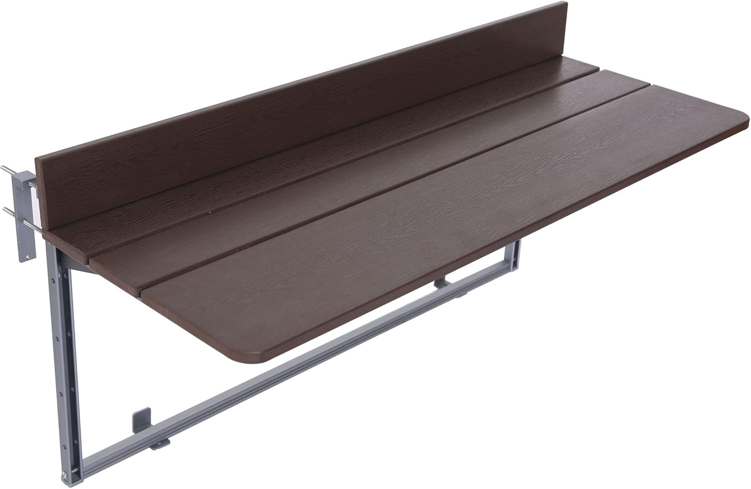 FURNIKNA Balcony Bar Table for Railings, Balcony Railing