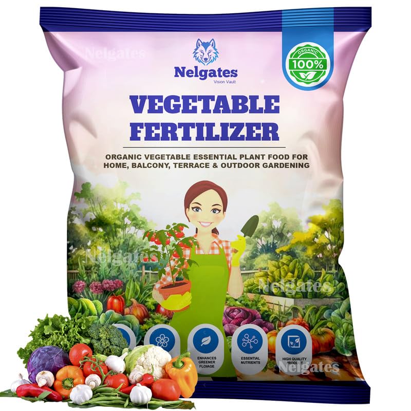 Nelgates premium organic Vegetable plant fertilizer for home garden plants, vermicompost mix and added micronutrients plants growth 500grams (B0DBLSQ9BM) Amazon Price History, Amazon Price Tracker