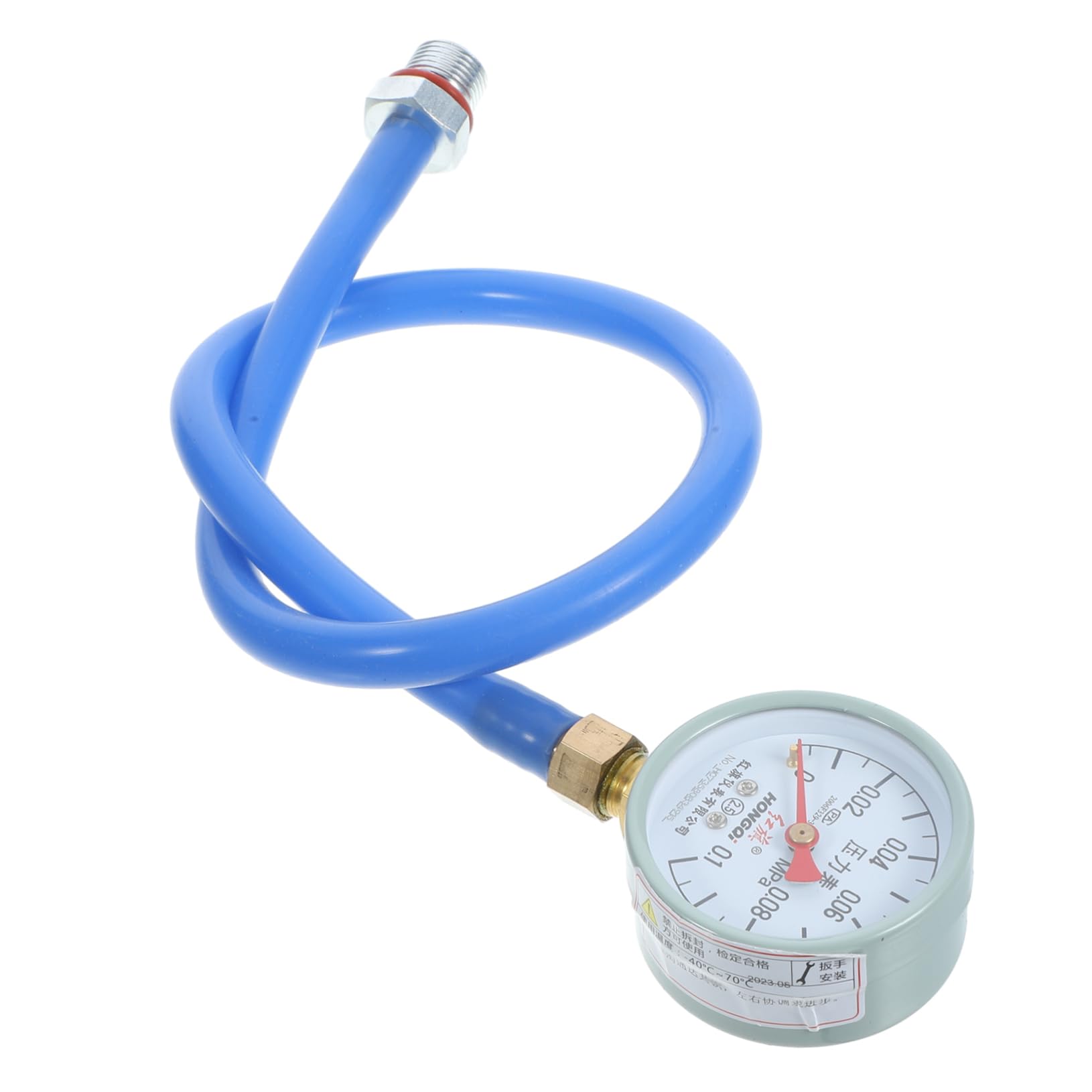 Anneome Back Pressure Gauge for Car Exhaust Exhaust Plug Detector Auto Emission Detector Easy-to-use Automotive Accessory