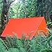 AquaQuest Survivor High Visibility Tarp - Portable Safety Shelter or Emergency Rain Fly - Disaster Preparedness Must Haves for Hiking, Backpacking & Expedition, 15 x 15 ft