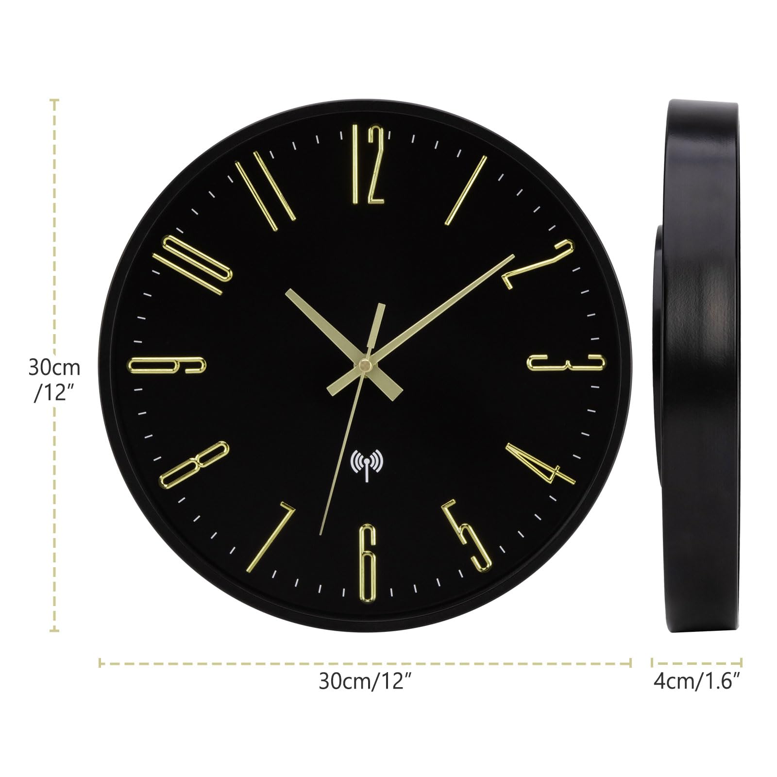 Accshine Orologio Orologi Da Parete Radiocontrollato Orologio Da