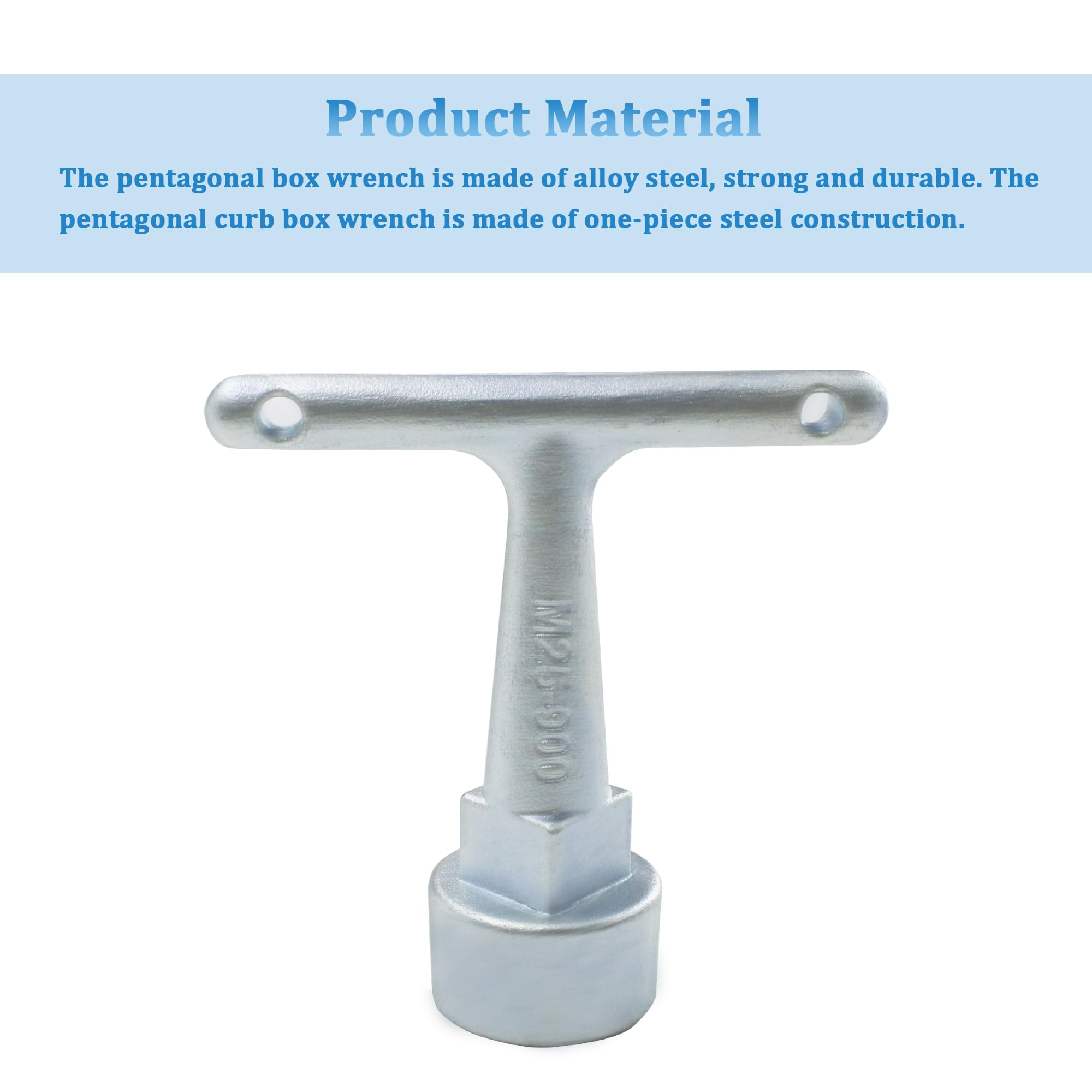 Curb Box Wrench For Pentagon Curb Boxes