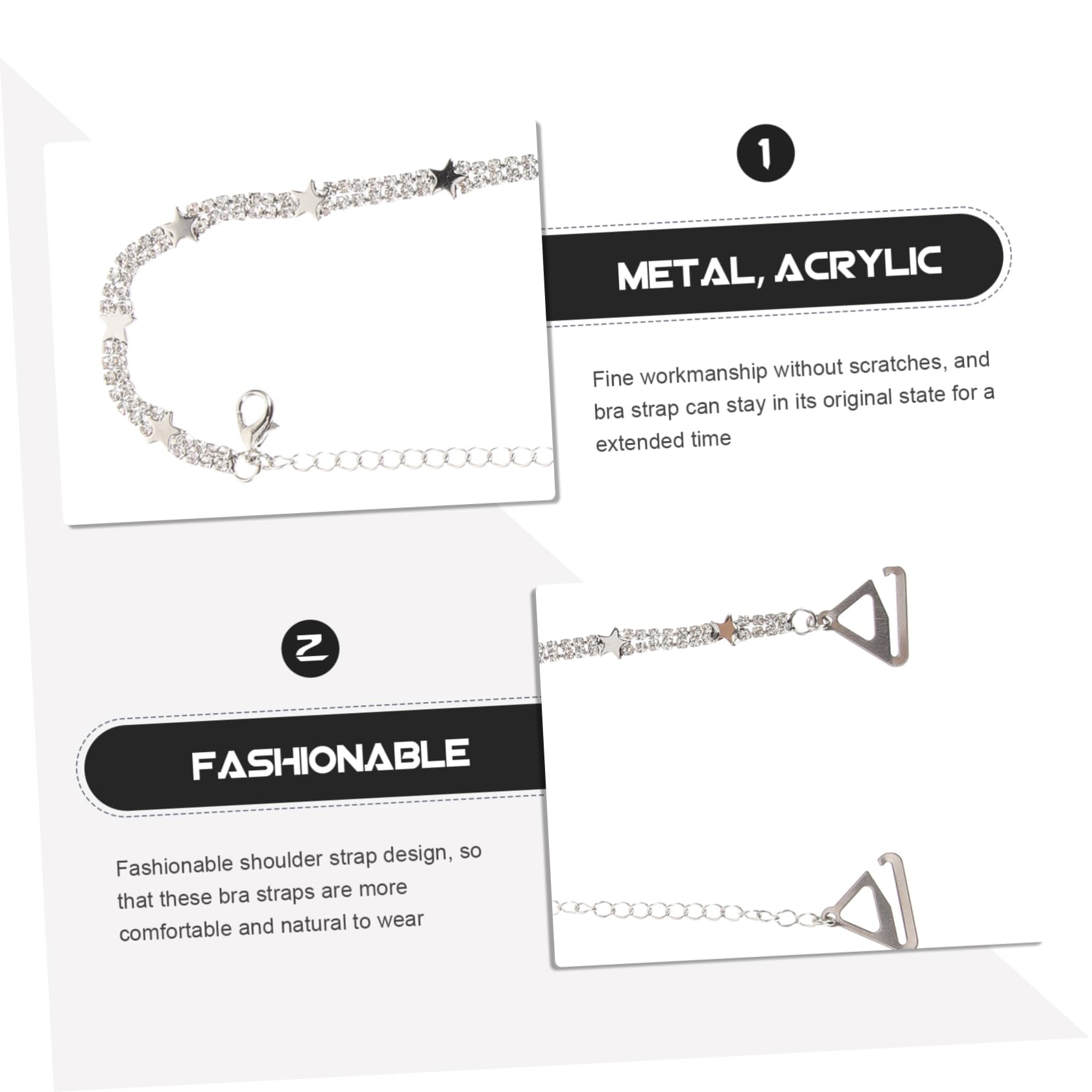 10piezas Correas Decorativas Para Sujetadores De Mujer Ajustables y Removibles Para Vestidos y Ocasiones Especiales Diseño Elegante y Cómodo Para Bodas y Fiestas