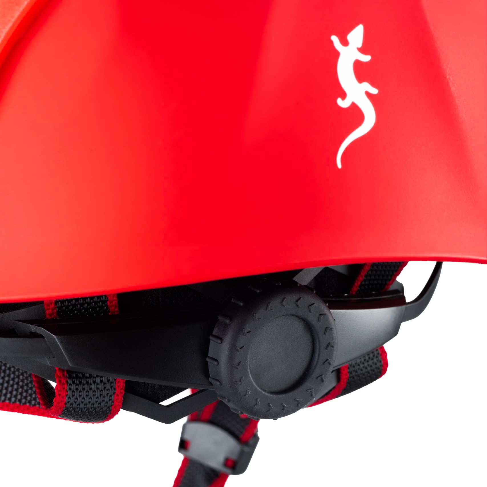 Fixe - Casco Escalada ABS Helmet - Cascos Escalada Roca, Alpinismo, Barranquismo, Espeleología y Vías Ferratas - Casco Unisex, Ajustable, Estradas de Aire - Rojo, 53-60 cm