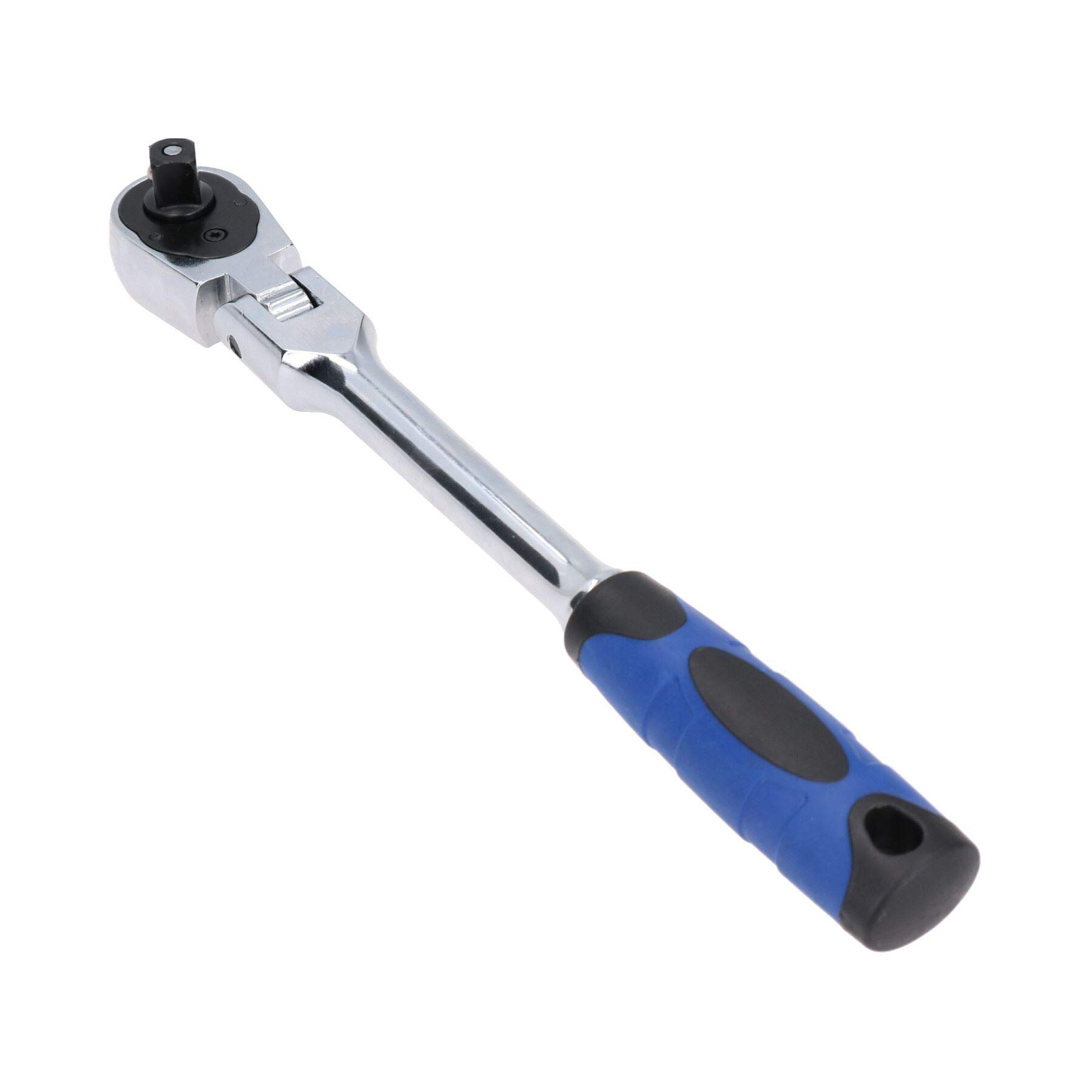 AB Tools-US Pro 3/8" Drive Flexible Ratchet Socket Driver Flexi Head 72 Teeth Quick Release