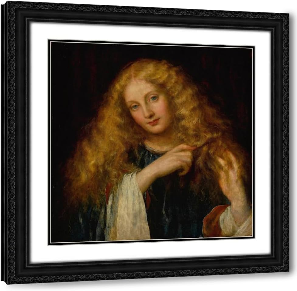 ArtDirect Undine Custom Framed Art Print Giclee Print or Canvas Options with Various Sizes and Customization by George Frederic Watts