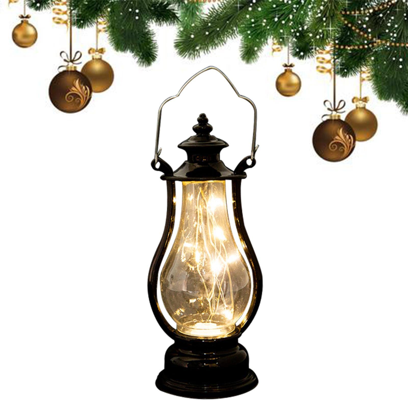 Gusengo Oil Lantern - Hanging Kerosene Lantern With Wick,Halloween Decorative Hanging Lanterns For Camping, Garden, Party, Deck, Yard And Home Decor