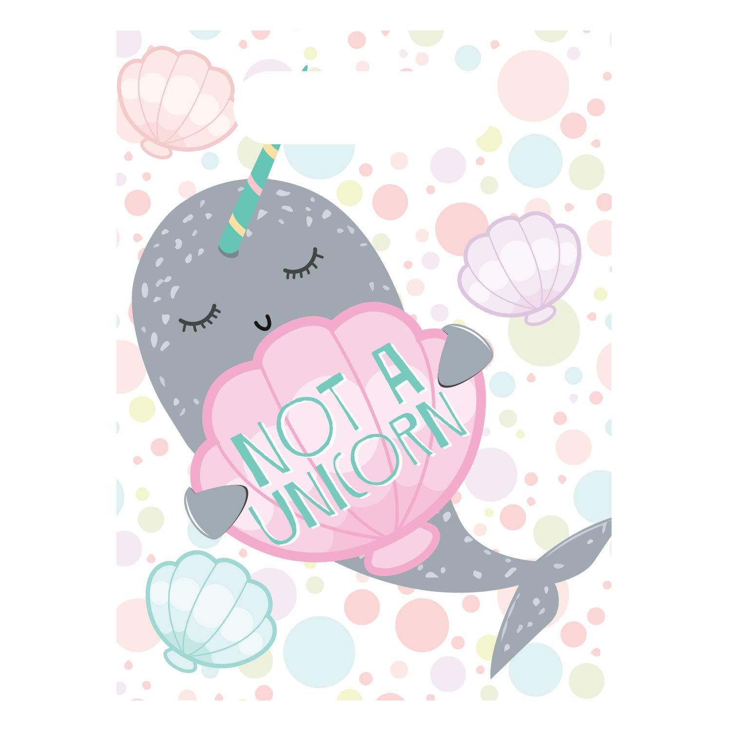 Amscan Colour (Pkt) Narwhal Loot Bags (8 Pk)