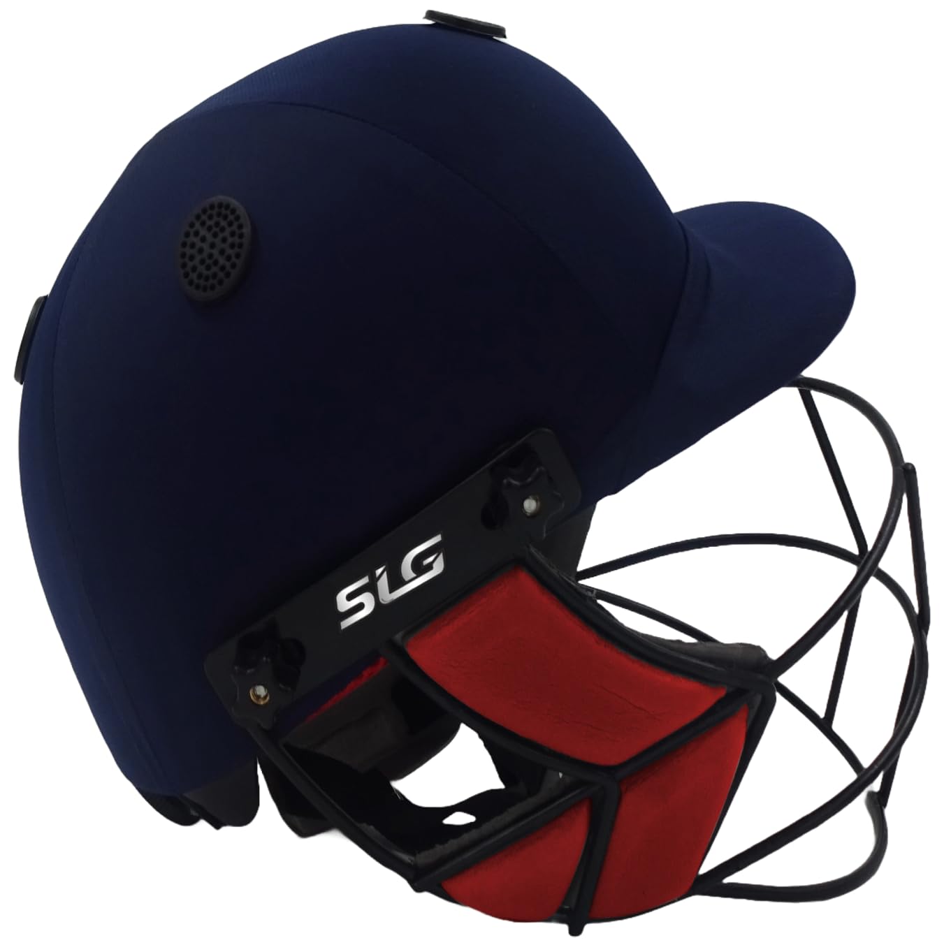 SLG Titanium Cricket Helmet -Strong with Titanium Grille | Professional Grade Head Protection for Men | Navy Blue-picture-21