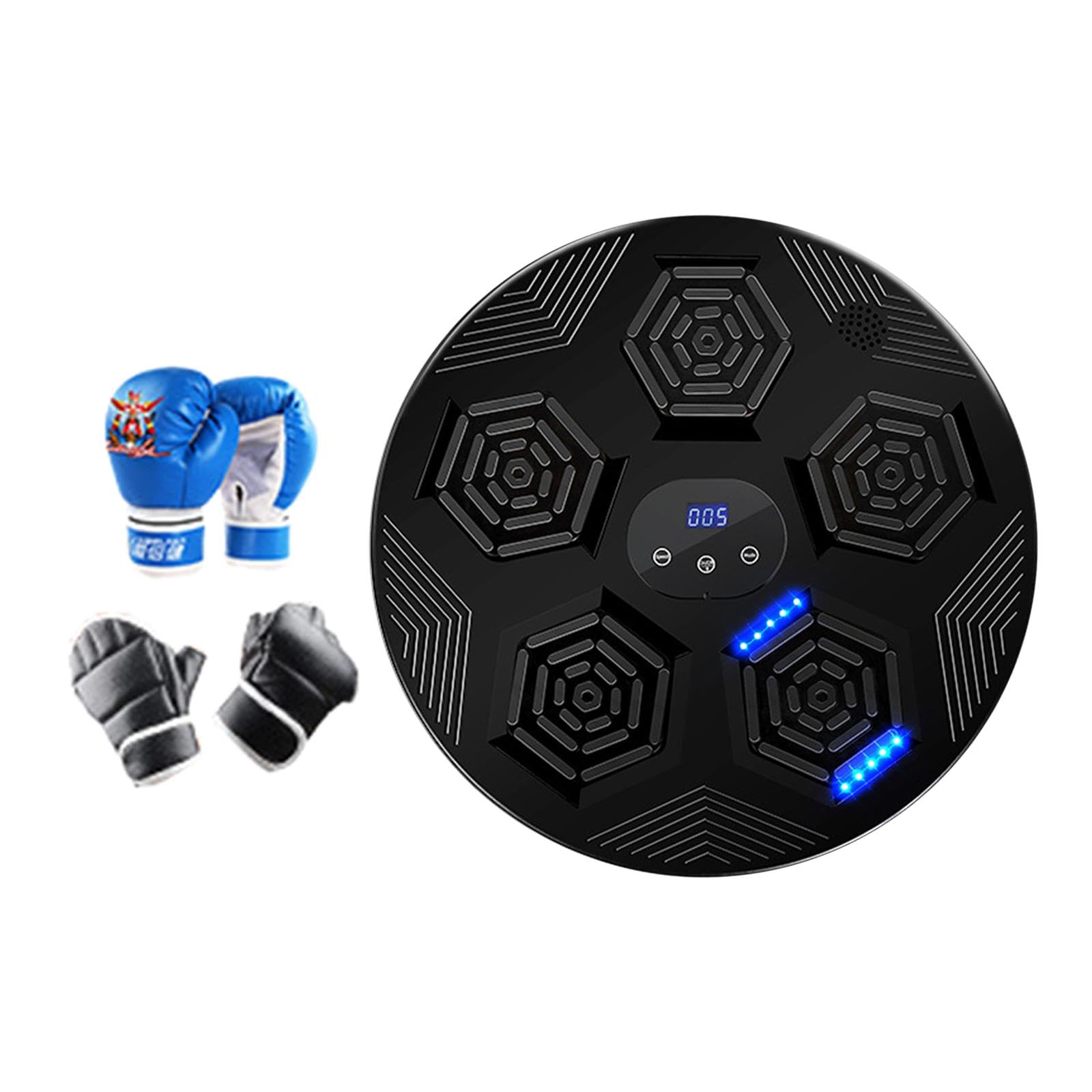 Music Boxing Machine Sports Workout Punch Force Tester Response Coordination Black|Punching Bags-image-26