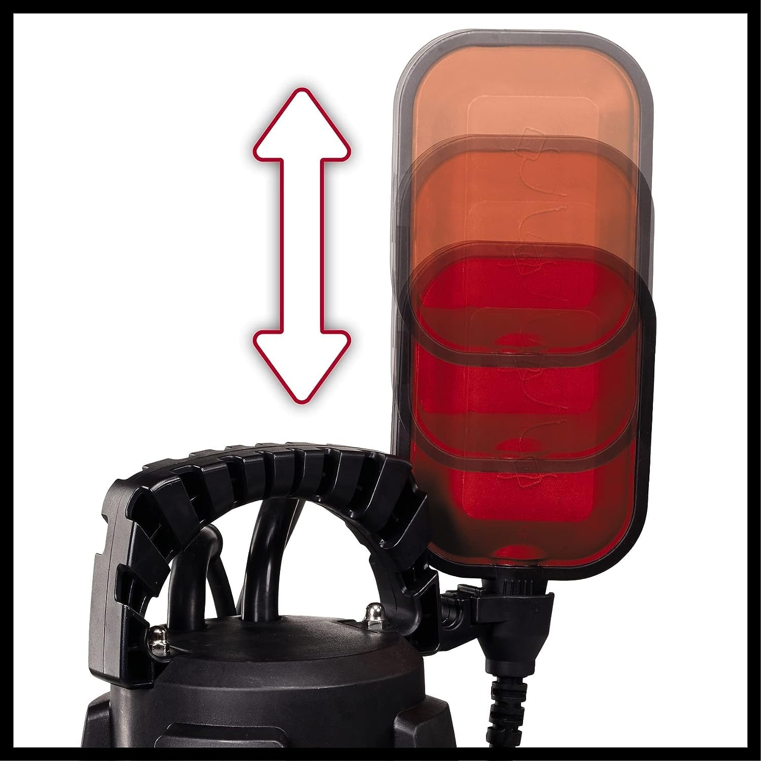 Einhell Bomba de aguas sucias GC-DP 7035 LL (700 W, aspirando en plano hasta 1 mm, caudal 16.000 l/h, 0,8 bares, profundidad de inmersión 7 m, ajustable para aguas sucias y claras)