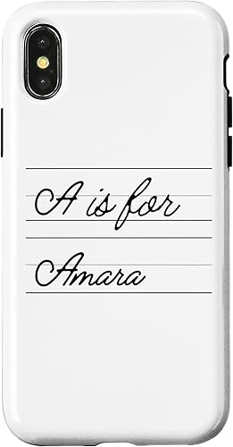 Miniatura 7 de iPhone 11 Pro Personalized A is for Amara Name Student Kindergarten Girl Case