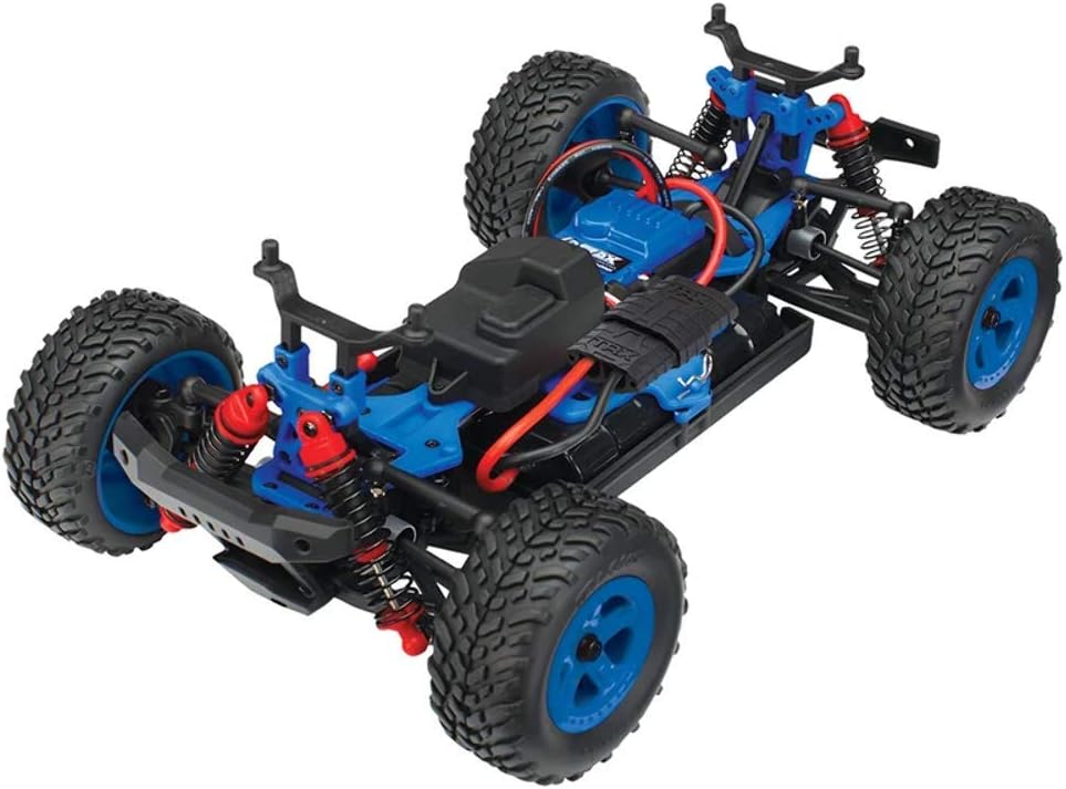 Traxxas 76064-5-REDX LaTrax Desert Prerunner Truck 1/18 Scale 4WD AC Wall Charge : Toys & Games