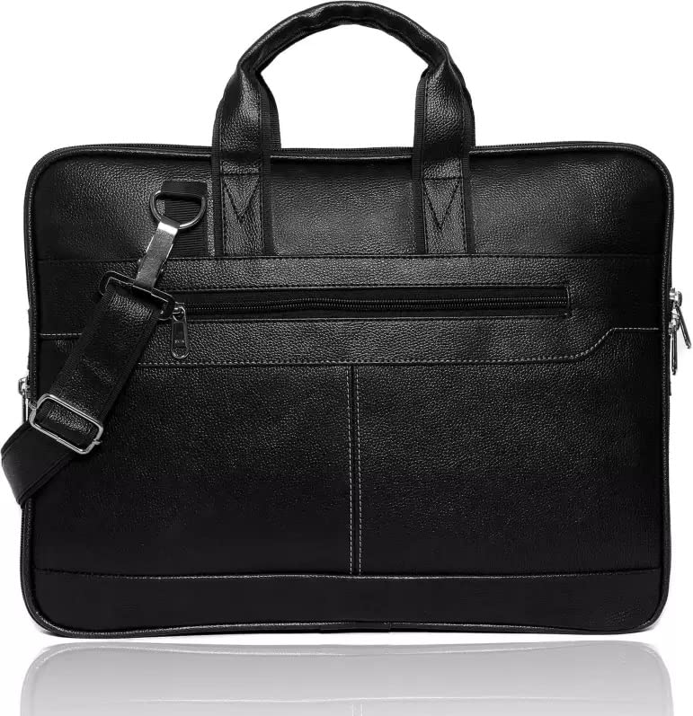 Heavy 16 Inch Unisex Synthetic Leather Laptop Shoulder Messenger Bag (B0BZ4GYJ5X) Amazon Price History, Amazon Price Tracker