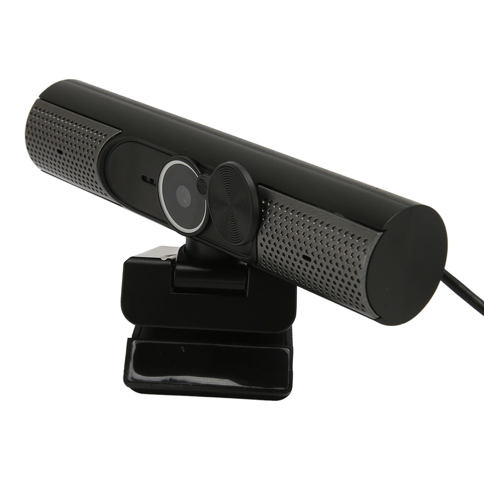 ANGGREK Webcam USB 2K 2560x1440, Autofocus, Microfono a Riduzione del Rumore, Altoparlante HiFi, per Laptop Desktop