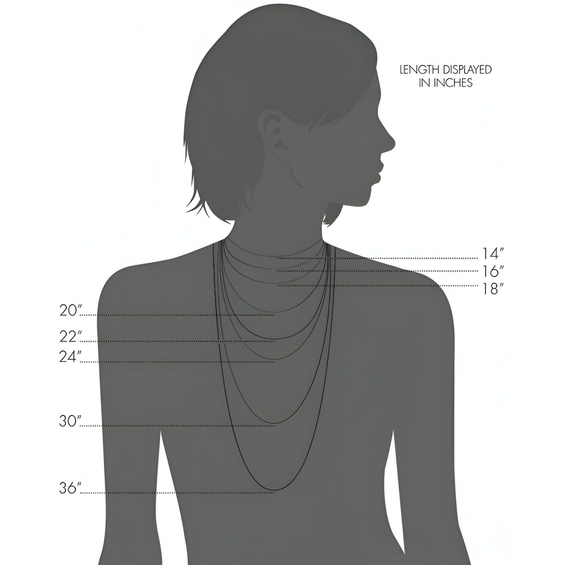 Collana in argento Sterling 925 da 1,3/1,7/2,0/2,9/3,3 mm Belcher/Rolo per donna uomo unisex - 16 18 20 22 24 26 28 30 32 34 36 38 101,6 cm, Argento sterling